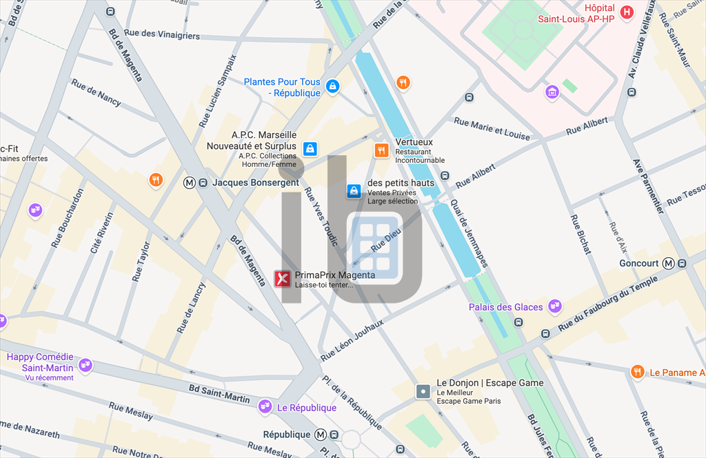 Cession de bail Commerce Paris 10 75010 50&nbsp;m²