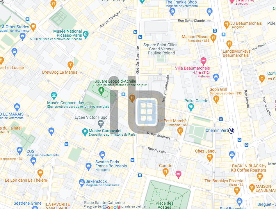 Cession de bail Commerce Paris 3 75003 54&nbsp;m²