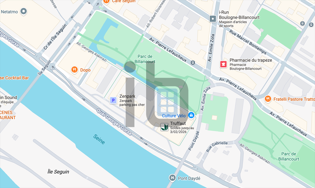 Location Commerce Boulogne-Billancourt 92100 188&nbsp;m²