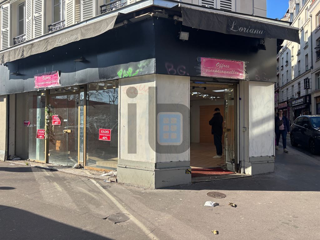 Location Commerce Paris 18 75018 113&nbsp;m²