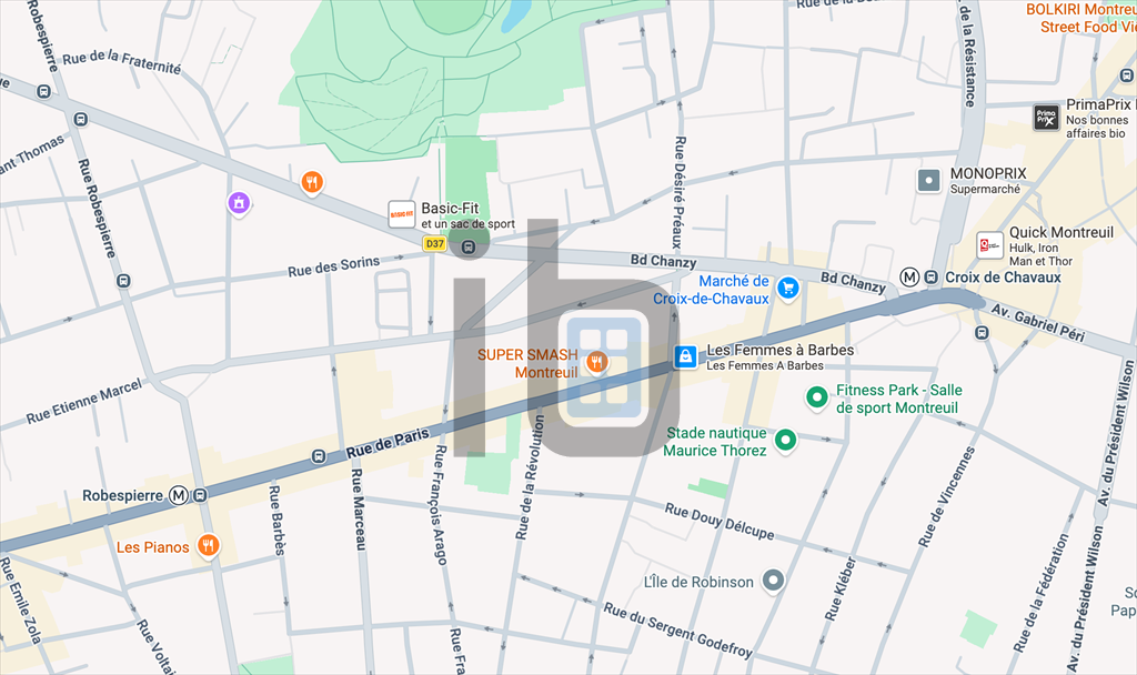 Location Commerce Montreuil 93100 40&nbsp;m²