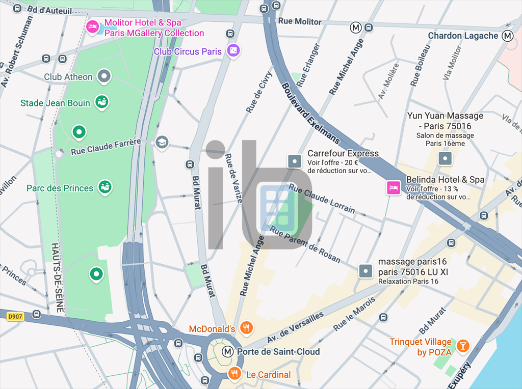 Location Commerce Paris 16 75016 35&nbsp;m²