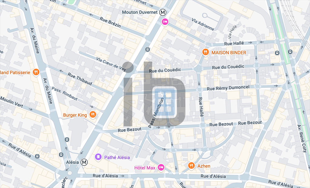 Location Commerce Paris 14 75014 92&nbsp;m²