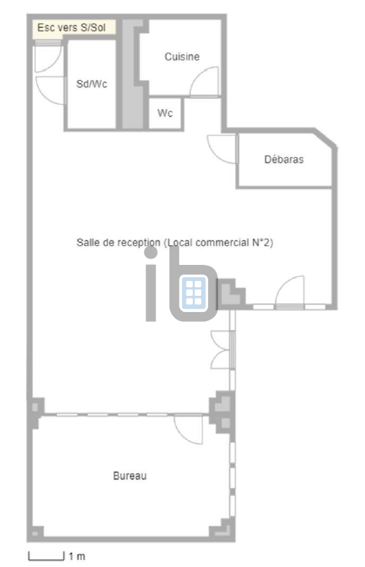Vente Bureaux Paris 10 75010 173&nbsp;m²