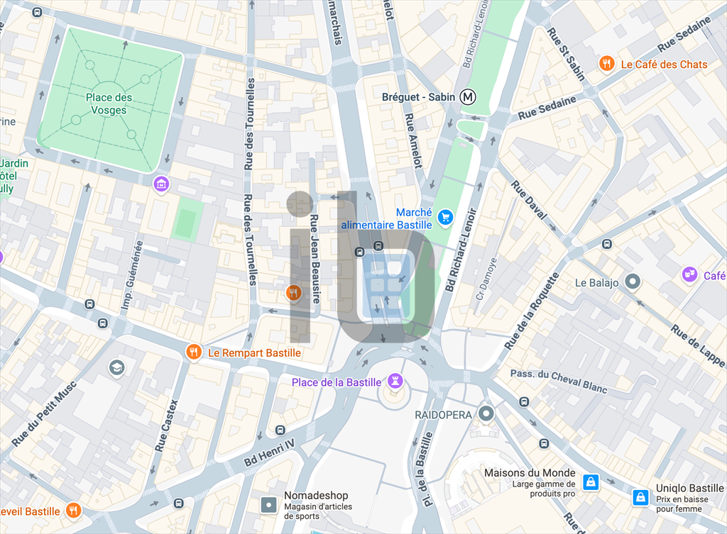 Location Commerce Paris 4 75004 130&nbsp;m²