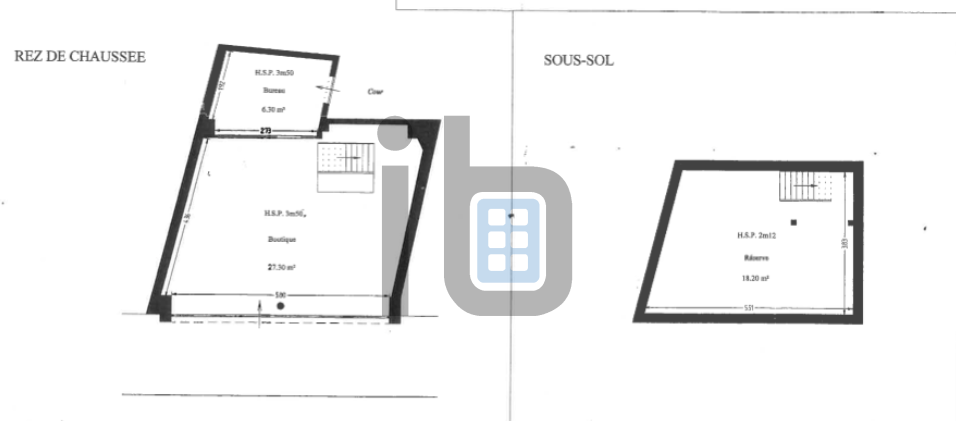 Vente Commerce La Garenne-Colombes 92250 51&nbsp;m²