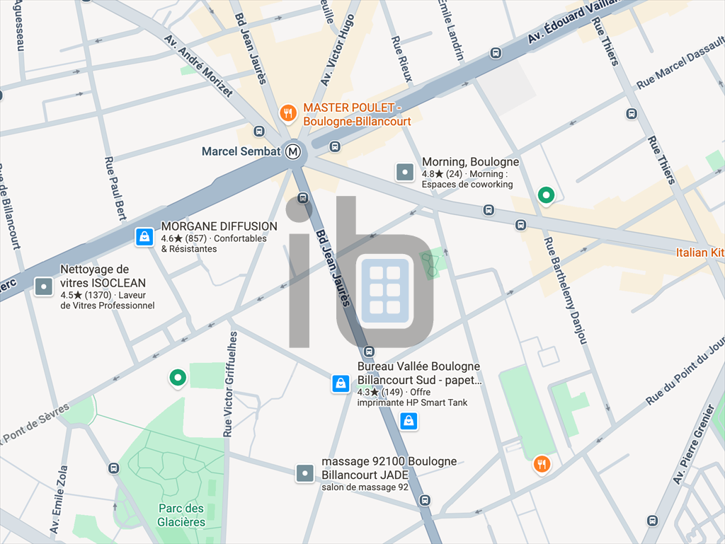 Location Bureaux Boulogne-Billancourt 92100 95&nbsp;m²