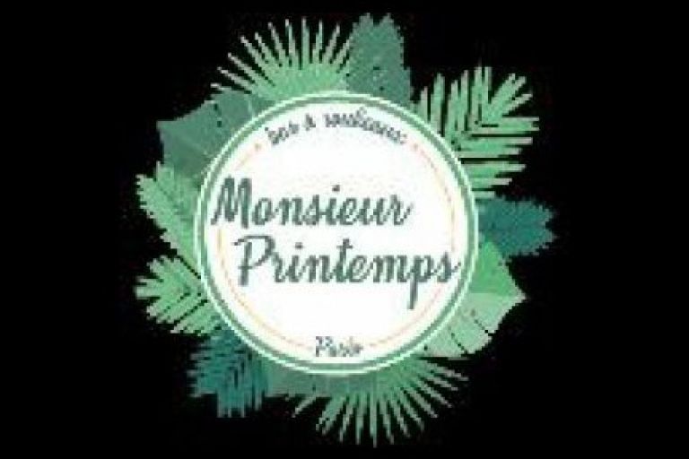 INSTALLATION MONSIEUR PRINTEMPS BAR A ROULEAUX