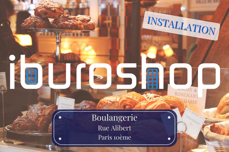 Nouvelle boulangerie rue Alibert